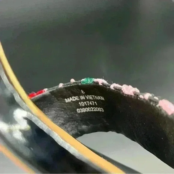 ASOS embroidered block heel size 8 - Picture 6 of 6